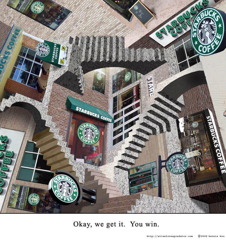 Starbucks on every corner